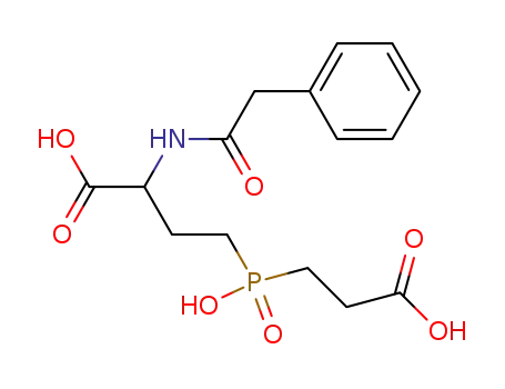 [2-(hydroxycabonyl)ethyl][3-(phenylacetyl)amino-3-(hydroxycarbonyl)propyl]phosphinic acid