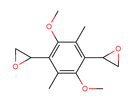1,4-dimethoxy-2,5-dimethyl-3,6-dioxiranylbenzene