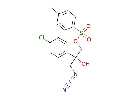 (2S)-3-azido-2-(4-chlorophenyl)-2-hydroxyprop-1-yl 4-toluenesulfonate