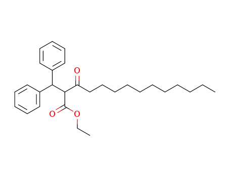 2-Benzhydryl-3-oxo-tetradecanoic acid ethyl ester