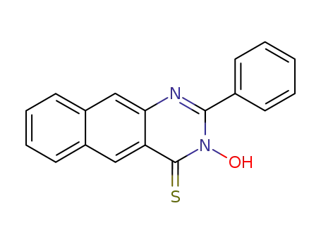 Benzo[g]quinazoline-4(3H)-thione, 3-hydroxy-2-phenyl-
