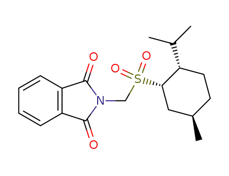 (1S,2S,5R)-2-isopropyl-5-methylcyclohexyl phthalimidomethyl sulfone