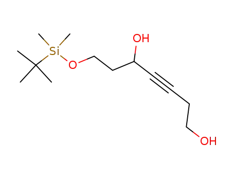 3-Heptyne-1,5-diol, 7-[[(1,1-dimethylethyl)dimethylsilyl]oxy]-