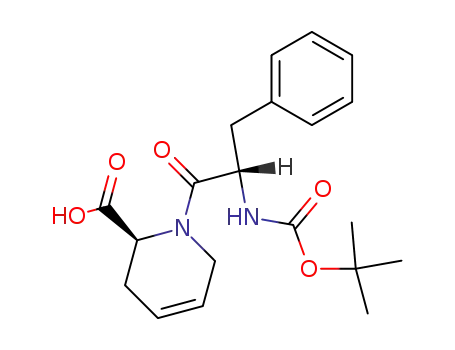 (S)-1-((S)-2-tert-Butoxycarbonylamino-3-phenyl-propionyl)-1,2,3,6-tetrahydro-pyridine-2-carboxylic acid