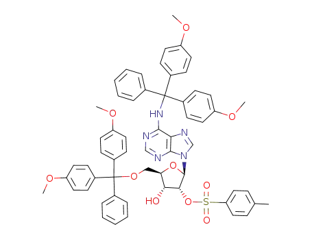 N<sup>6</sup>,O<sup>5</sup>'-bis(4,4'-dimethoxytrityl)-2'-O-tosyladenosine