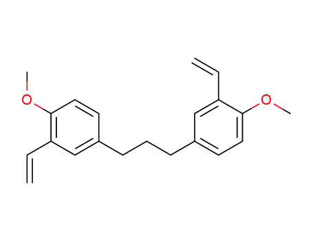 1,3-bis(3-vinyl-4-methoxyphenyl)propane