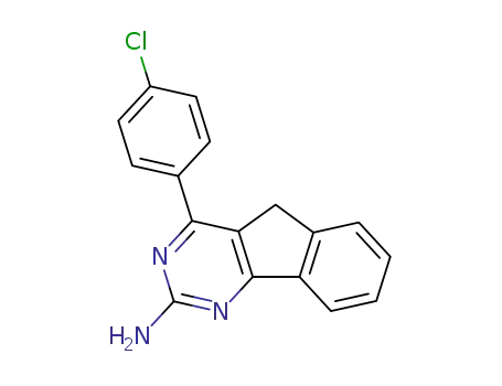4-(4-chlorophenyl)-5H-indeno[1,2-d]pyrimidin-2-amine