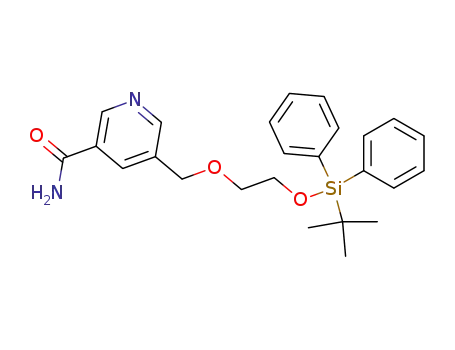 3-carbamoyl-5-(2-tert-butyldiphenylsilyloxyethoxymethyl)pyridine