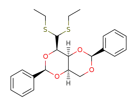 2,4:3,5-di-O-benzylidene-D-xylose diethyl dithioacetal