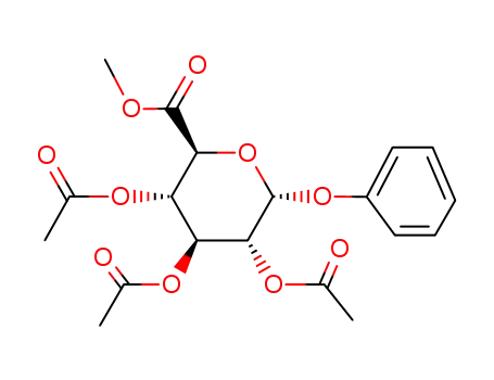 methyl (phenyl 2,3,4-tri-O-acetyl-α-D-glycopyranosid)uronate