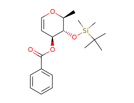 3-O-benzoyl-4-O-tert-butyldimethylsilyl-2,6-dideoxy-L-glycal