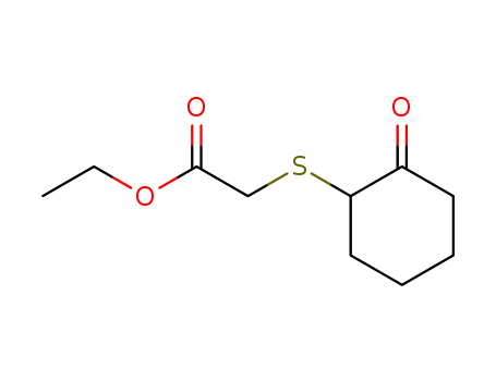 ethyl 2-(2-oxocyclohexylthio)acetate