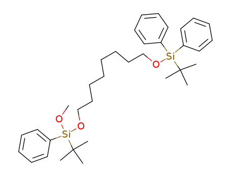 2,4,13-Trioxa-3,14-disilahexadecane,
3-(1,1-dimethylethyl)-15,15-dimethyl-3,14,14-triphenyl-