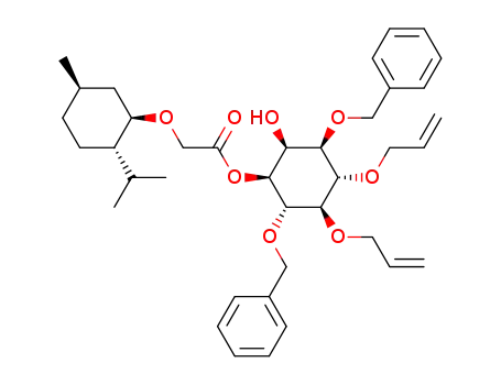 1L-4,5-di-O-allyl-3,6-di-O-benzyl-1-l-menthoxyacetyl-myo-inositol