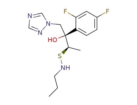 N-propyl-[(2R,3R)-3-(2,4-difluorophenyl)-3-hydroxy-4(1H-1,2,4-triazol-1-yl)-2-butane]sulfenamide
