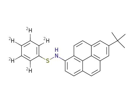 N-(Phenylthio-d5)-7-tert-butyl-1-aminopyrene