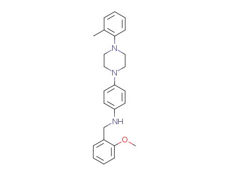 Benzenemethanamine, 2-methoxy-N-(4-(4-(2-methylphenyl)-1-piperazinyl)phenyl)-