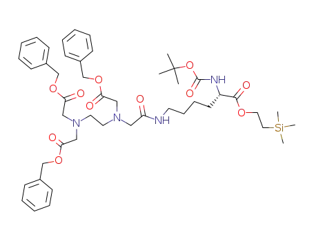 N-α-Boc-N-ε-EDTA(Bn)3-L-Lys-O-Tmse ester