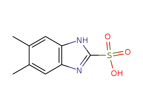 5,6-dimethyl-1<i>H</i>-benzoimidazole-2-sulfonic acid
