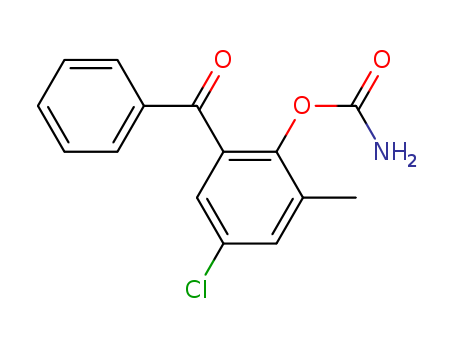 Methanone,[2-[(aminocarbonyl)oxy]-5-chloro-3-methylphenyl]phenyl- cas  81393-21-7