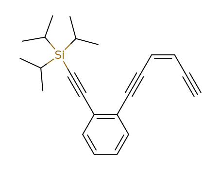 [((Z)-2-Hex-3-ene-1,5-diynyl)-phenylethynyl]-triisopropyl-silane