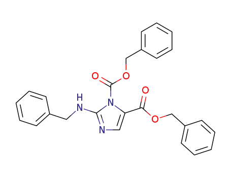2-Benzylamino-imidazole-1,5-dicarboxylic acid dibenzyl ester