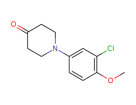 1-(3-Chloro-4-methoxyphenyl)-4-piperidone