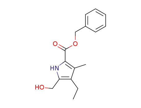 benzyl 4-ethyl-5-hydroxymethyl-3-methylpyrrole-2-carboxylate