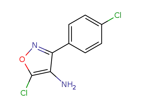 4-Amino-3-(p-chlorphenyl)-5-chlorisoxazol