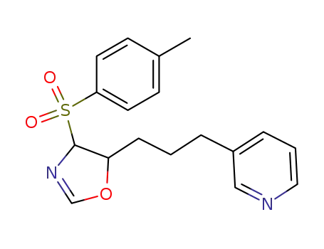 3-[3-[4-(toluene-4-sulfonyl)-4,5-dihydrooxazol-5-yl]propyl]pyridine