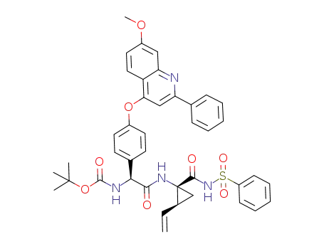 C<sub>41</sub>H<sub>40</sub>N<sub>4</sub>O<sub>8</sub>S