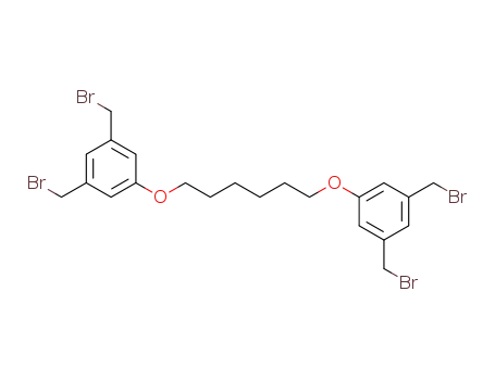1,6-bis[3,5-bis(bromomethyl)phenoxy]hexane