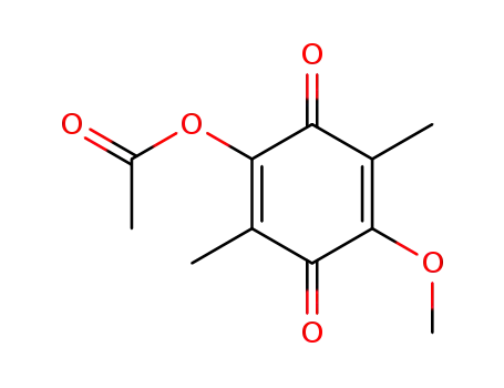 2-acetoxy-5-methoxy-p-xyloquinone