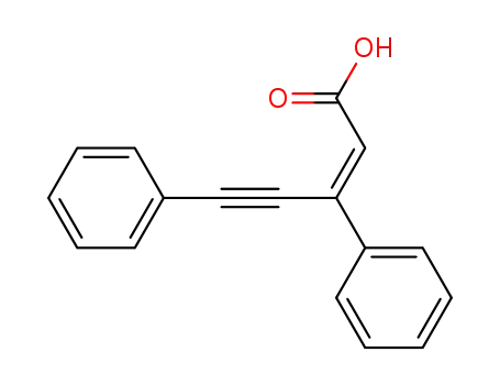 (Z)-3,5-diphenylpent-2-en-4-ynoic acid