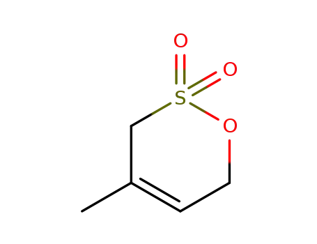 4-Methyl-3,6-dihydro-2H-1,2lambda~6~-oxathiine-2,2-dione