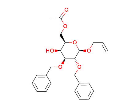allyl 6-O-acetyl-2,3-di-O-benzyl-β-D-galactopyranoside
