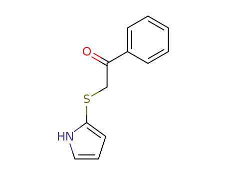 1-phenyl-2-(pyrrol-2'-ylthio)-1-phenylethanone