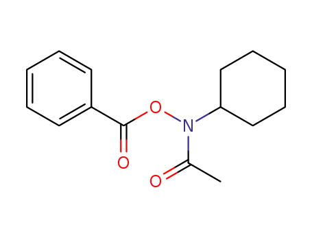 N-Benzoyloxy-N-cyclohexyl-acetamide