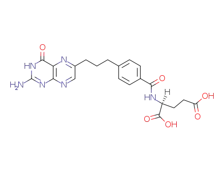 Molecular Structure of 119770-54-6 (11-deazahomofolic acid)