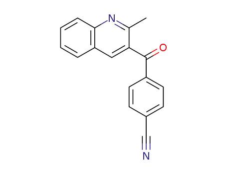 3-(4-cyanobenzoyl)-2-methylquinoline