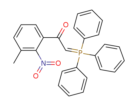 1-(3-Methyl-2-nitro-phenyl)-2-(triphenyl-λ<sup>5</sup>-phosphanylidene)-ethanone