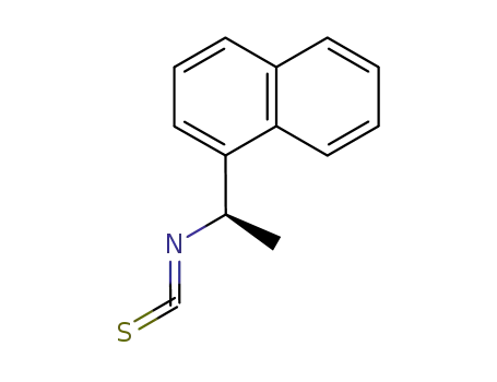 Molecular Structure of 138617-82-0 ((R)-(-)-1-(1-NAPHTHYL)ETHYL ISOTHIOCYANATE)