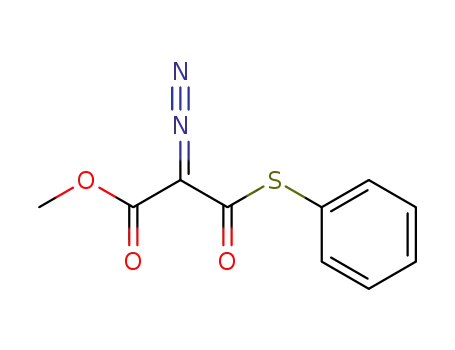 methyl α-diazo-α-<(phenylthio)carbonyl>acetate
