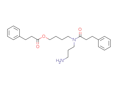 3-Phenyl-propionic acid 4-[(3-amino-propyl)-(3-phenyl-propionyl)-amino]-butyl ester