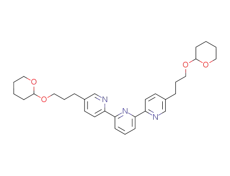 5,5''-bis-<3-<(tetrahydro-2H-pyran-2-yl)oxy>-1-propyl>-2,2':6',2''-terpyridine