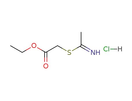 ethyl <(1-iminoethyl)thio>acetate hydrochloride