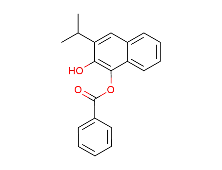 1-benzoyloxy-3-isopropyl-2-naphthol