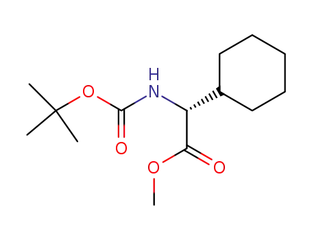 tert-butyl (R)-(methoxycarbonyl)(cyclohexyl)methylcarbamate