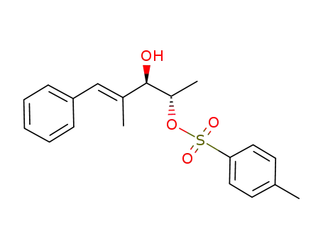 Toluene-4-sulfonic acid (E)-(1S,2R)-2-hydroxy-1,3-dimethyl-4-phenyl-but-3-enyl ester