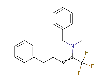 1,1,1-Trifluoro-2-methyl-benzylamino-5-phenyl-2-pentene